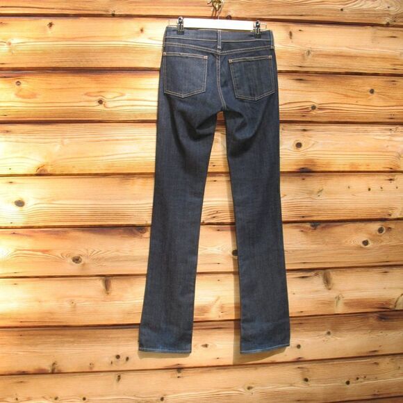 Rag & Bone Stiletto Boot Cut Jeans in Drk Rinse 24 Tall - Picture 5 of 9